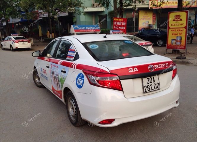 GAMUDA: Quảng cáo trên cửa xe taxi Group lần 2