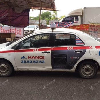 Hafele : Quảng cáo trên xe taxi Group tại Hà Nội