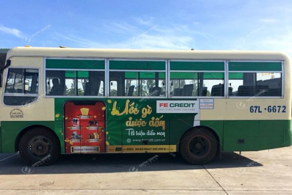 Quảng cáo xe bus An Giang