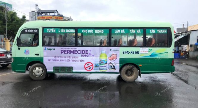 Quảng cáo trên xe bus tại Đà Lạt, Lâm Đồng - Hợp Trí