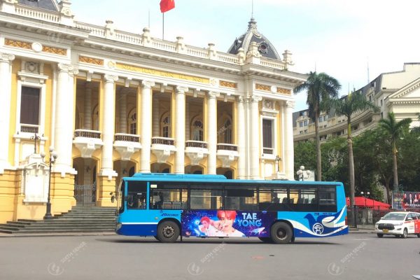 quảng cáo xe bus hà nội