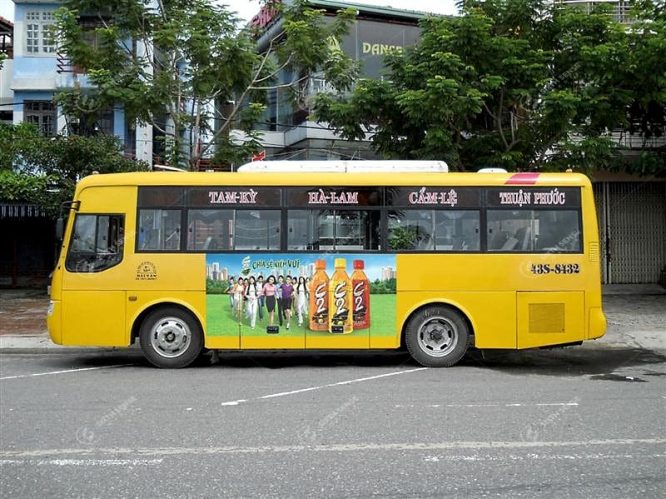 Quảng cáo xe bus Đà Nẵng