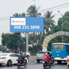 Billboard quảng cáo tại hoa viên Đinh Tiên Hoàng, Buôn Ma Thuột, Đắk Lắk