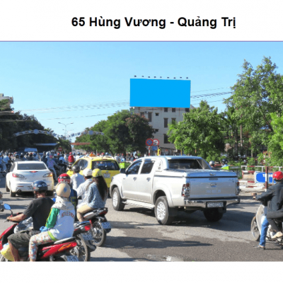Pano quảng cáo tại 65 Hùng Vương, Quảng Trị