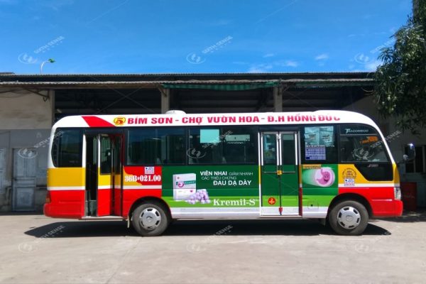 quảng cáo xe bus Thanh Hóa
