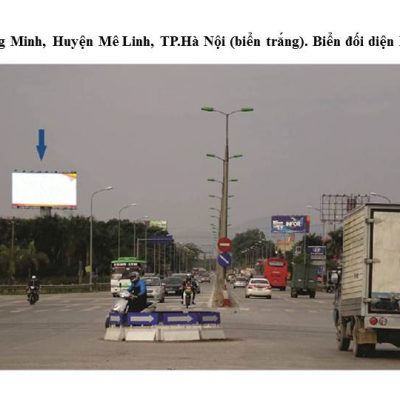 Billboard quảng cáo tại 24B Xã Quang Minh, Huyện Mê Linh, Hà Nội