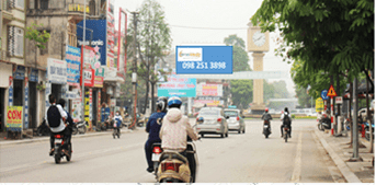 Pano quảng cáo tại 260 Nguyễn Trãi, Bắc Ninh