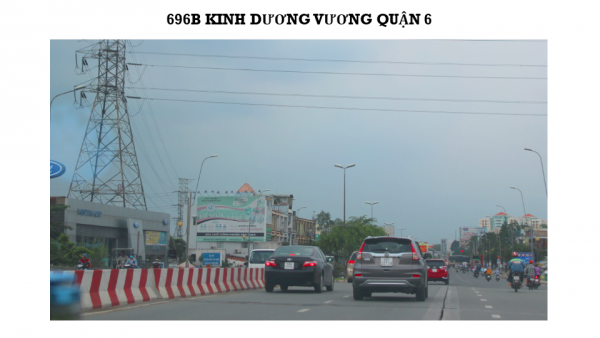 Pano quảng cáo tại số 696B Kinh Dương Vương, Quận 6, TPHCM