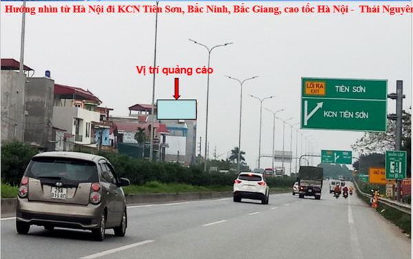 Pano tại Cao tốc Hà Nội – Bắc Giang, KCN Tiên Sơn, Bắc Ninh