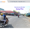 Biển quảng cáo Chợ Nông sản - Song Phú, Vĩnh Long