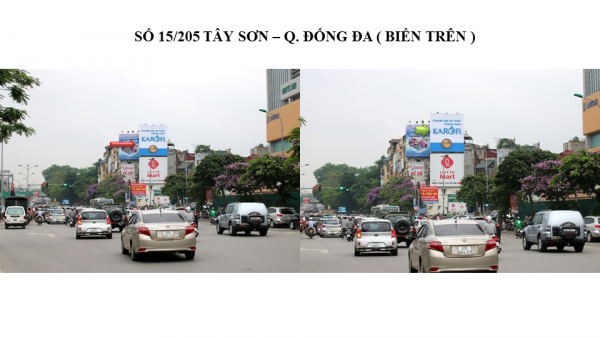 Pano lớn tại số 15/205 Tây Sơn, Đống Đa, Hà Nội