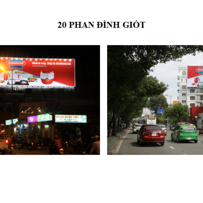 Pano quảng cáo tại 20 Phan Đình Giót, Quận Tân Bình, TPHCM