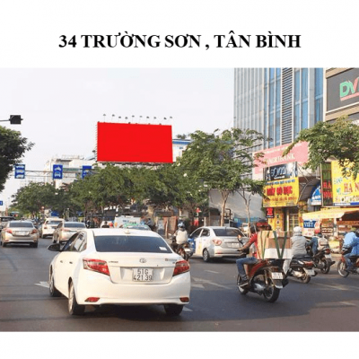 Pano quảng cáo tại 34 Trường Sơn, Quận Tân Bình, TPHCM
