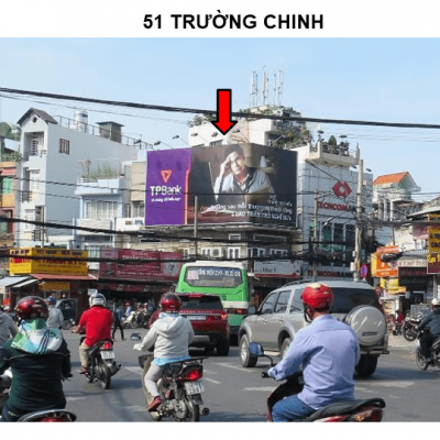 Pano quảng cáo tại 51 Trường Chinh, Quận Tân Bình, TPHCM