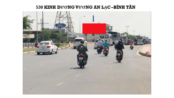 Pano quảng cáo tại 530 Kinh Dương Vương, An Lạc, Bình Tân, TPHCM