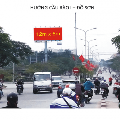 Billboard tại Ngã ba Phạm Văn Đồng - Mạc Quyết, Hải Phòng