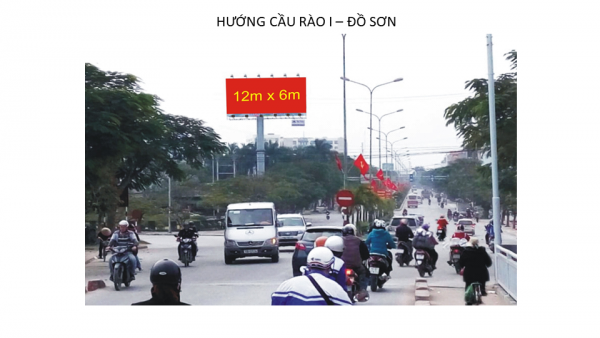 Billboard tại Ngã ba Phạm Văn Đồng - Mạc Quyết, Hải Phòng