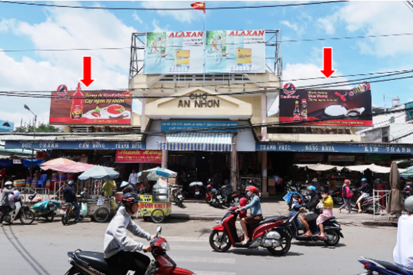 Biển quảng cáo tại Chợ An Nhơn, Quận Gò Vấp, TPHCM