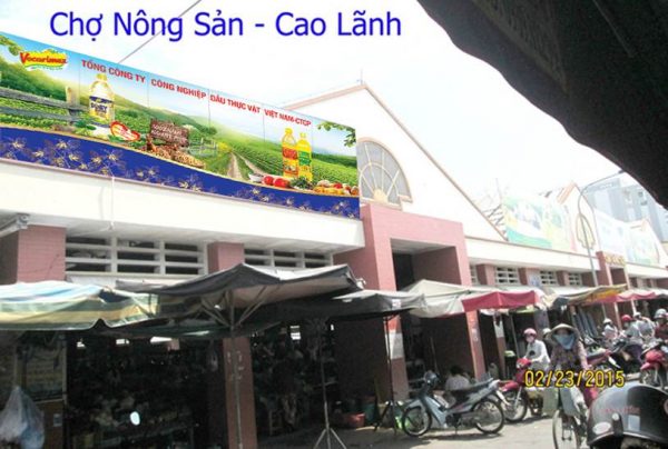 Biển quảng cáo Chợ Nông Sản – Cao Lãnh