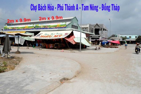 Biển quảng cáo Chợ Phú Thành, Đồng Tháp