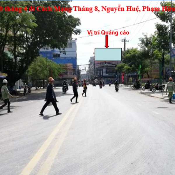 Pano tại ngã 4 đường 30/ 4 - Nguyễn Huệ, Cao Lãnh, Đồng Tháp