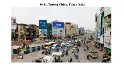 Pano quảng cáo tại Số 41, Trường Chinh, Thanh Xuân, Hà Nội