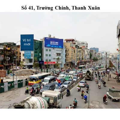 Pano quảng cáo tại Số 41, Trường Chinh, Thanh Xuân, Hà Nội