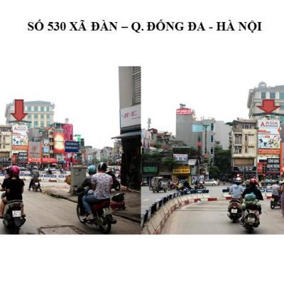 Pano quảng cáo ngoài trời 530 Xã Đàn, Hà Nội