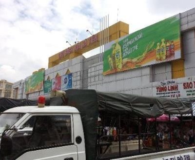 Biển quảng cáo Chợ Hà Tiên, Kiên Giang