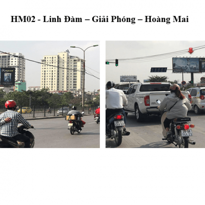 Billboard ở HM02 Linh Đàm, Giải Phóng, Hoàng Mai, Hà Nội