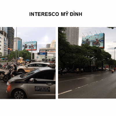 Billboard quảng cáo ngoài trời Interesco Mỹ Đình, Hà Nội