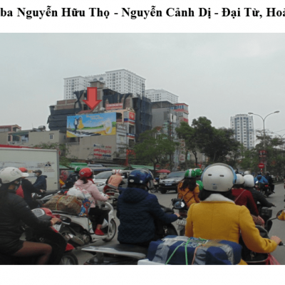 Pano ngã ba Nguyễn Cảnh Dị - Đại Từ, Hoàng Mai, Hà Nội