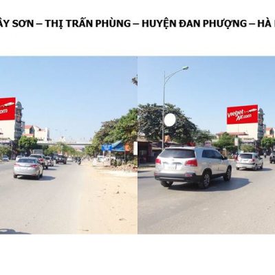 Pano quảng cáo tại 5 Tây Sơn, Thị Trấn Phùng, Đan Phượng, Hà Nội