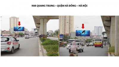 Pano quảng cáo tại 908 Quang Trung, Hà Đông, Hà Nội