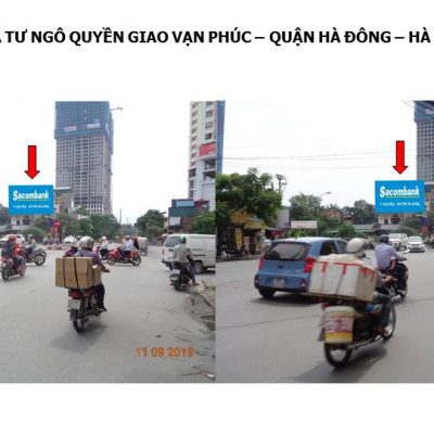 Pano tại ngã tư Ngô Quyền, Giao Vạn Phúc, Hà Đông, Hà Nội