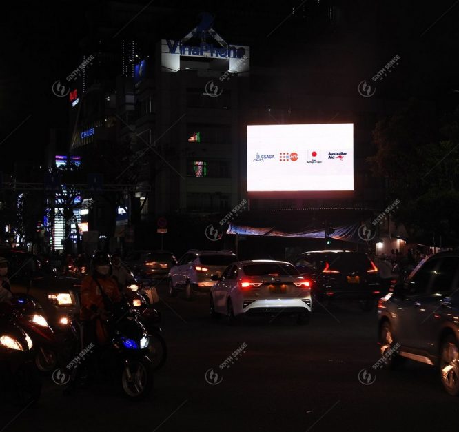 CSAGA quảng cáo trên màn hình led ngoài trời tại  Đà Nẵng