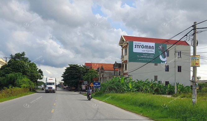 Pano quảng cáo của Stroman tại Hưng Yên